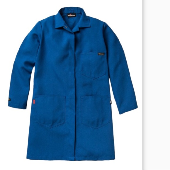 WORKRITE FR MAN’S LAB COAT - Picture 1 of 12